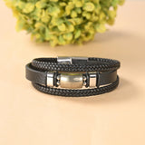 Pyrite Leather Bracelet — The Wealth Corner
