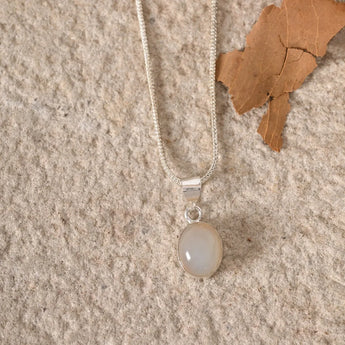 Authentic Moonstone crystal pendant