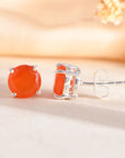 Carnelian Studs