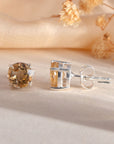 Citrine Studs