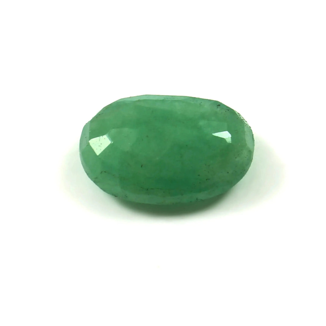 Emerald Diamond-Cut Stone (5 Carat, 5.48 Ratti) WorldOfOorja