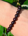 Garnet Bracelet (Hessonite) - WorldOfOorja