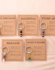 Gemstone keychains - WorldOfOorja