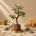 Green Aventurine Crystal Tree – Luck & Opportunity – World of Oorja