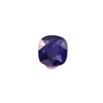Natural Blue Sapphire Neelam 5.26 carat 5.73 ratti square faceted cut certified gemstone