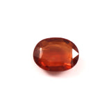 Natural Gomed Hessonite 6.20 carat 6.75 ratti oval faceted cut certified gemstone