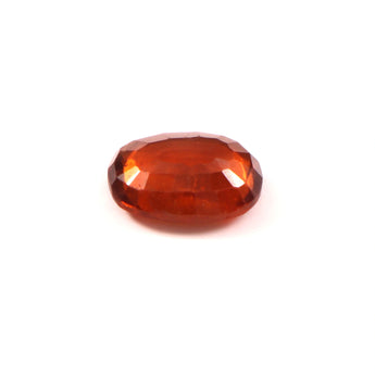 Original Gomed ston7.60 Carat, 8.28 Ratti certified oval faceted Hessonite