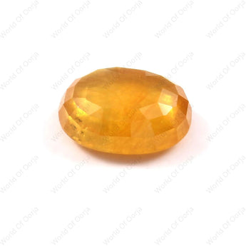 Natural Yellow Sapphire, Pukhraj, 8.46 Carat, 9.28 Ratti)