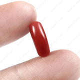 Certified Red Coral Moonga gemstone 3.91 Carat 4.29 Ratti from World of Oorja