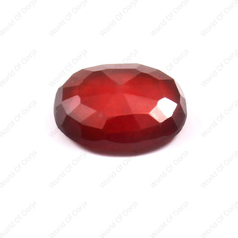 Gomed Hessonite stone 5.85 Carat, 6.41 Ratti)