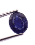 Blue Sapphire (Neelam) (4.25 Carat, 4.66 Ratti)