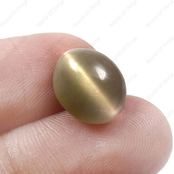 Original Cat’s Eye stone 8.25 Carat, 9.05 Ratti