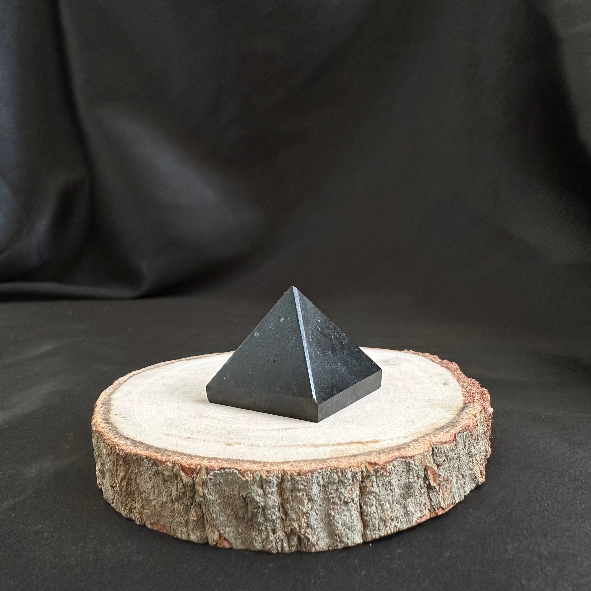 Black Tourmaline Pyramid