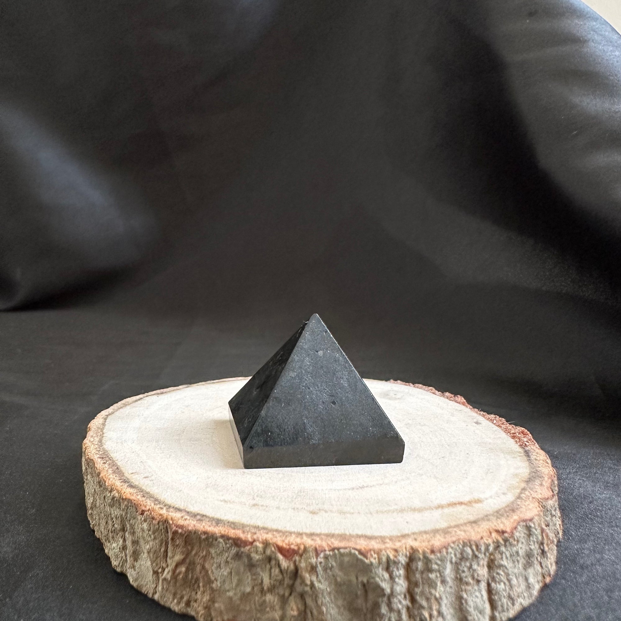 Black Tourmaline Pyramid