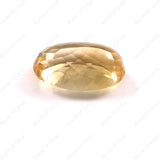 Original Citrine gemstone 10.9 ratti, 10 carat oval cut with lab-tested authenticity