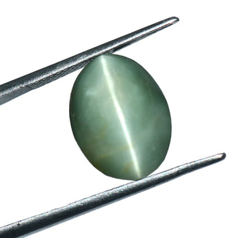 World of Oorja Cats Eye Lehsunia 7.90 Carat gemstone for prosperity and luck