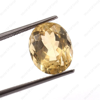Authentic Citrine 9 Carat gemstone, 9.81 Ratti