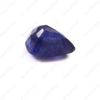 Genuine oval-cut Blue Sapphire ideal for rings or pendants