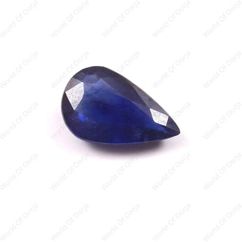 Natural Blue Sapphire (Neelam) gemstone, 4.10 carat, oval faceted cut