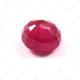 Authentic Ruby (Manik) 6.32 ratti diamond cut gemstone with lab certification