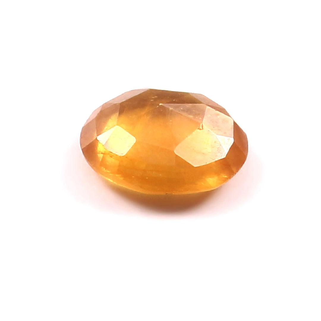 Yellow Sapphire (Pukhraj) (3.45 Carat, 3.76 Ratti)