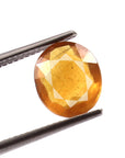 Yellow Sapphire (Pukhraj) (3.45 Carat, 3.76 Ratti)