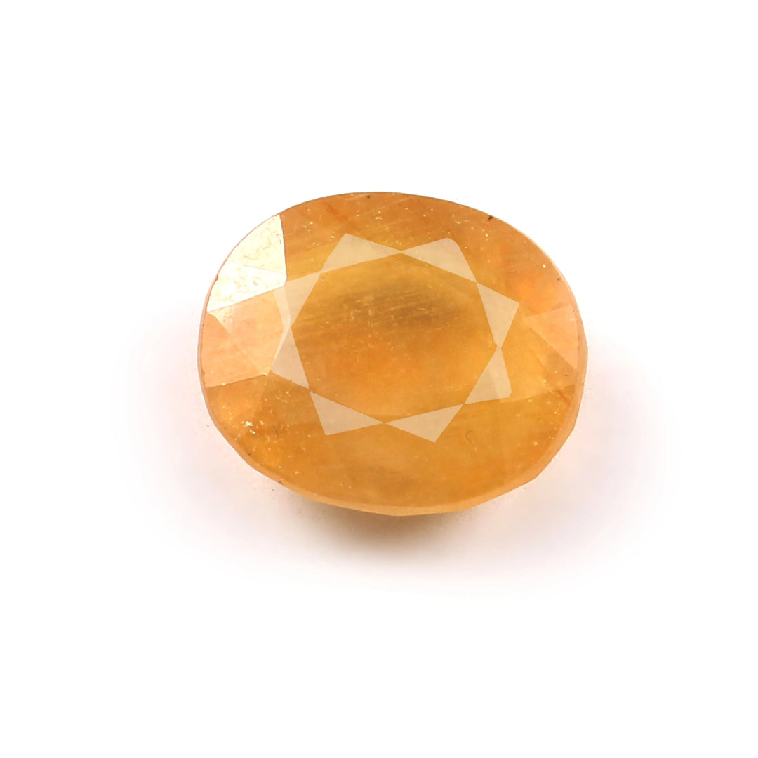 Yellow Sapphire (Pukhraj) (10 Carat, 10.9 Ratti)