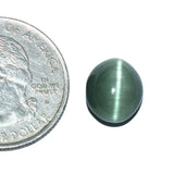 Natural Cats Eye (Lehsunia) gemstone 5.84 carat oval
