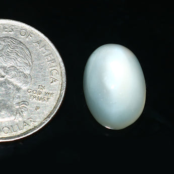 Lab-certified Moonstone Chandrakant Mani (9.45 Carat, 10.37 Ratti)