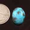 Turquoise (Firoza) (17.10 Carat, 18.63 Ratti)