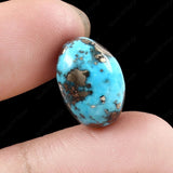 Lab-tested Turquoise Firoza 13 Carat, 14.17 Ratti