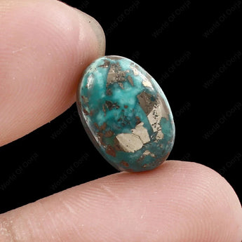 Authentic Firoza Turquoise, 9.25 carats (10.08 ratti)