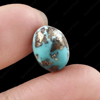 Authentic Firoza Turquoise, 8.9 carats (9.7 ratti)