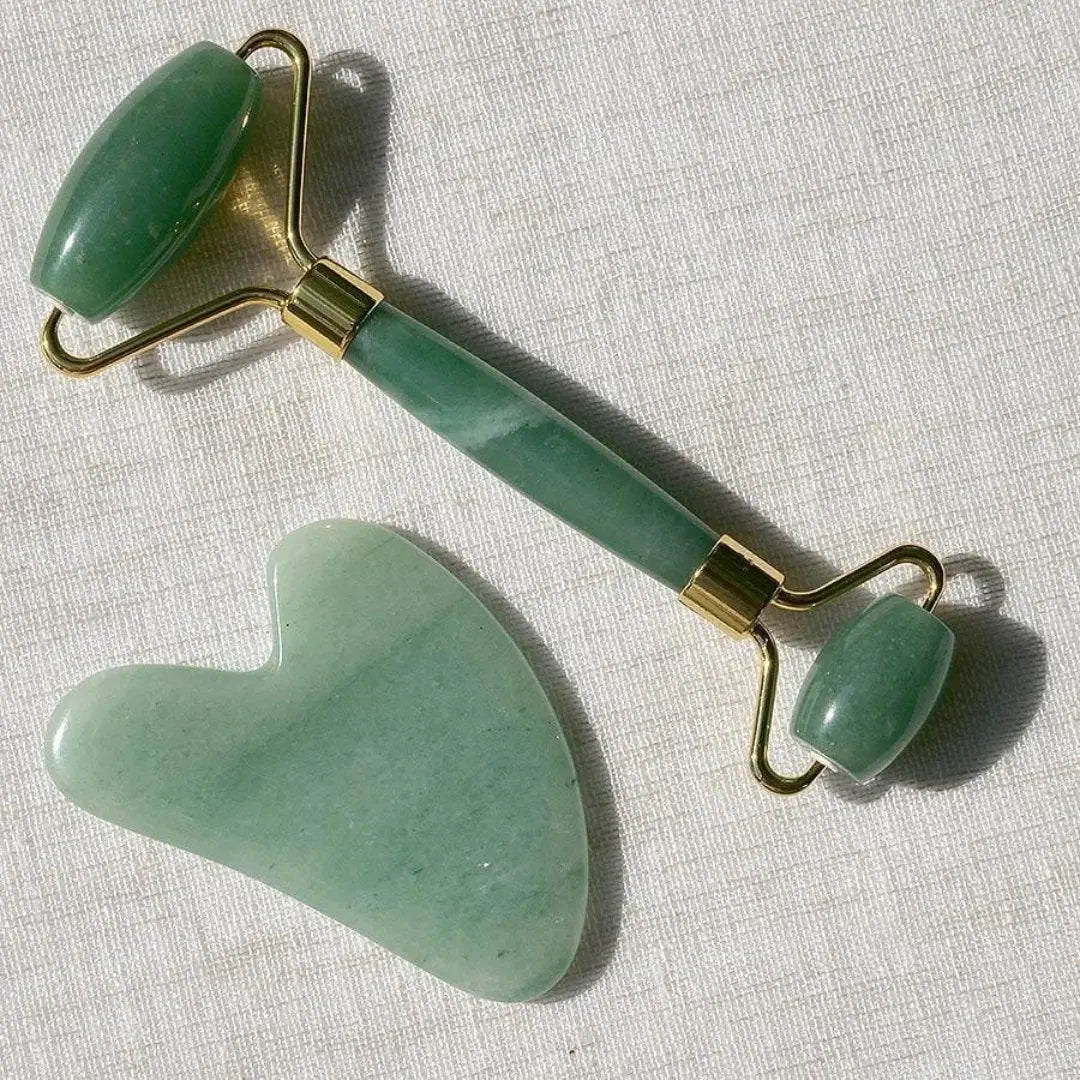 Jade Roller & Gua Sha Combo - WorldOfOorja