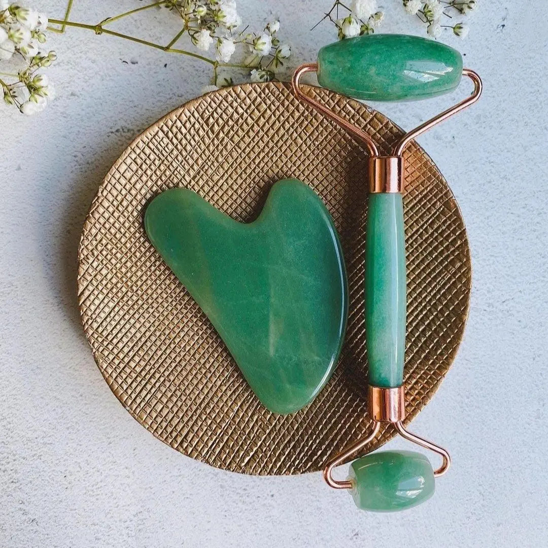 Jade Roller & Gua Sha Combo - WorldOfOorja