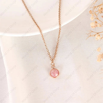 Natural Kunzite pendant