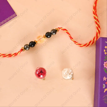 Wealth Shield sacred crystal thread for pooja