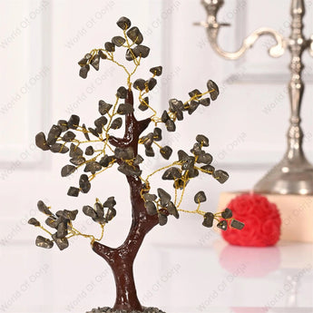 Hand crafted Pyrite Crystal Tree