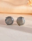 Labradorite Studs - WorldOfOorja