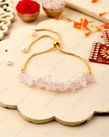 Love and Happiness Chain Rakhi WorldOfOorja