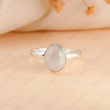 Moonstone ring - WorldOfOorja