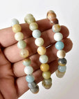 Multi - amazonite bracelet - WorldOfOorja