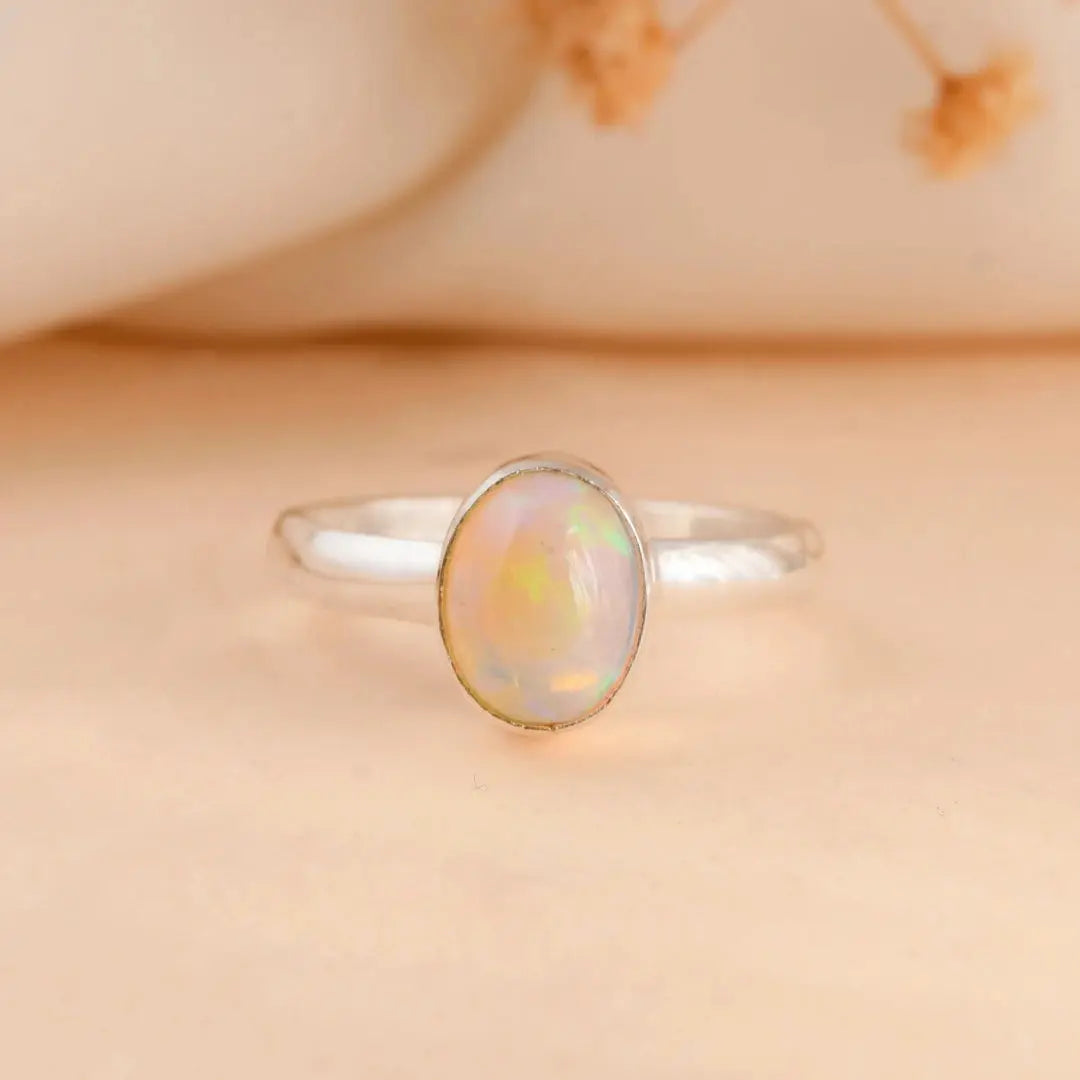 Opal Ring - WorldOfOorja