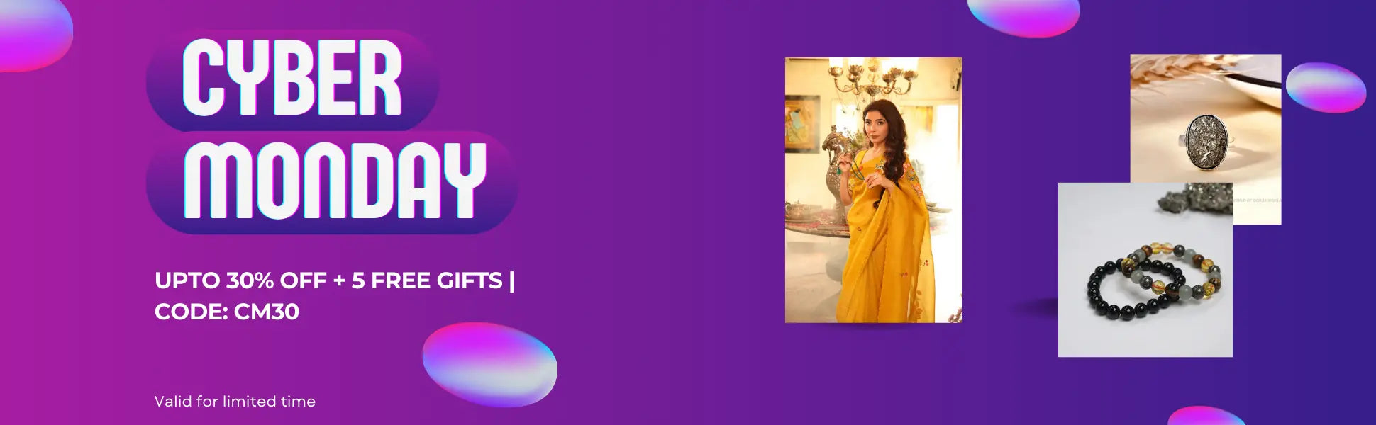 Cyber monday sale for crystal products