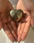 Pyrite Heart - Peru Origin - WorldOfOorja