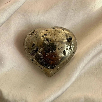 Pyrite Heart - Peru Origin - WorldOfOorja