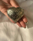 Pyrite Heart - Peru Origin - WorldOfOorja