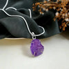 Raw Amethyst Pendant