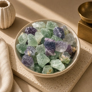 Raw Multi-Fluorite Cluster – Focus & Mental Clarity