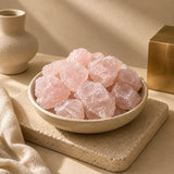 Raw Rose Quartz Cluster – Love & Harmony – World of Oorja